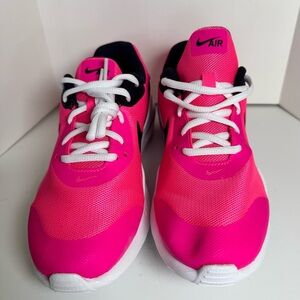 Nike Air Hot Pink and White Sneakers
